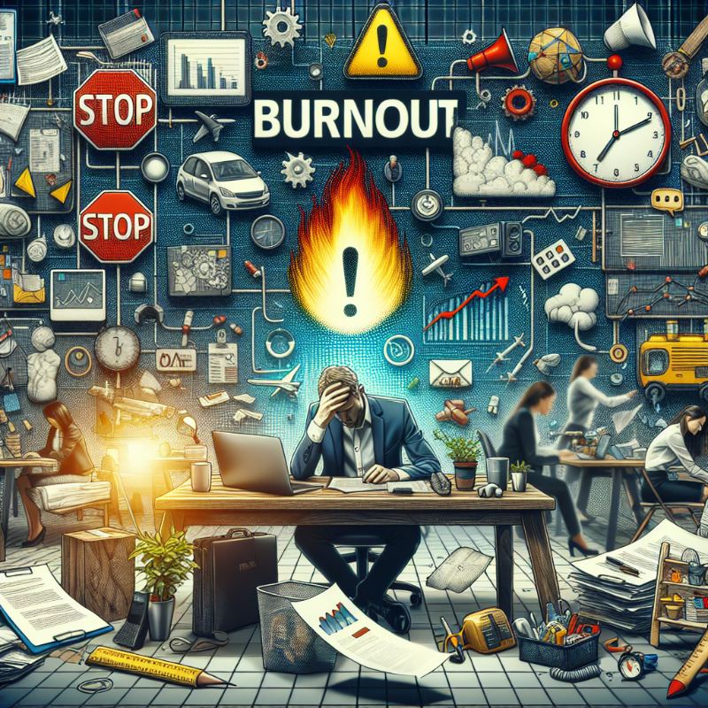 Capa do artigo Burnout e o Ambiente de Trabalho: Sinais de Alerta Para Ficar Atento