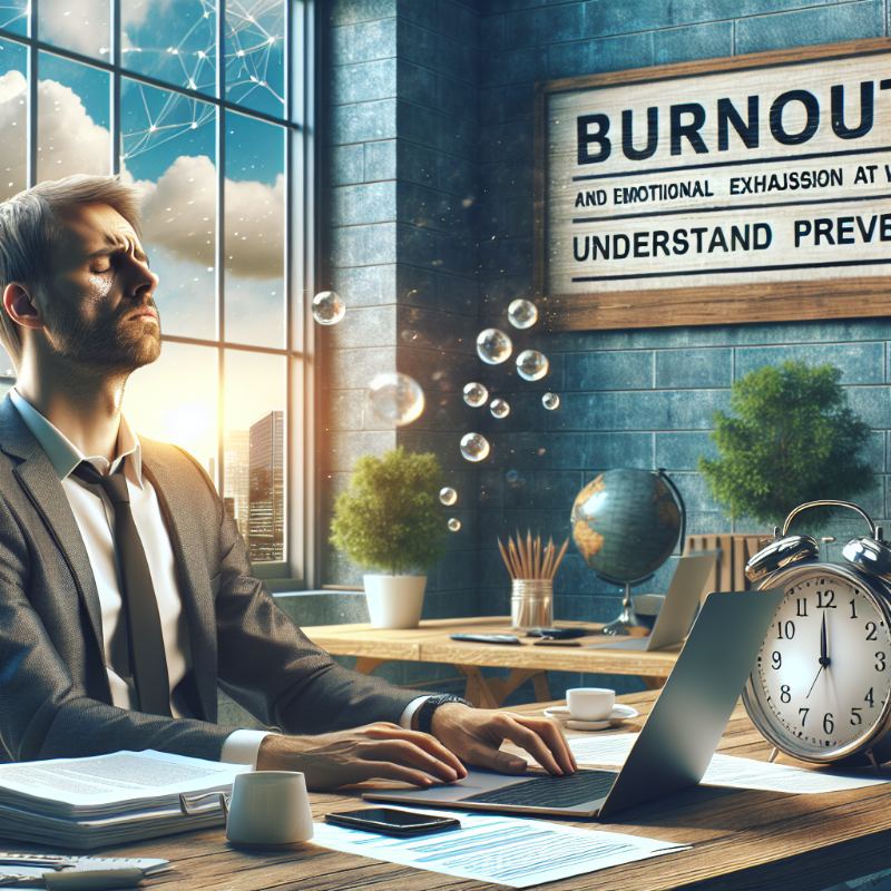 Capa do artigo Burnout e Esgotamento Emocional no Trabalho: Entenda e Previna-se
